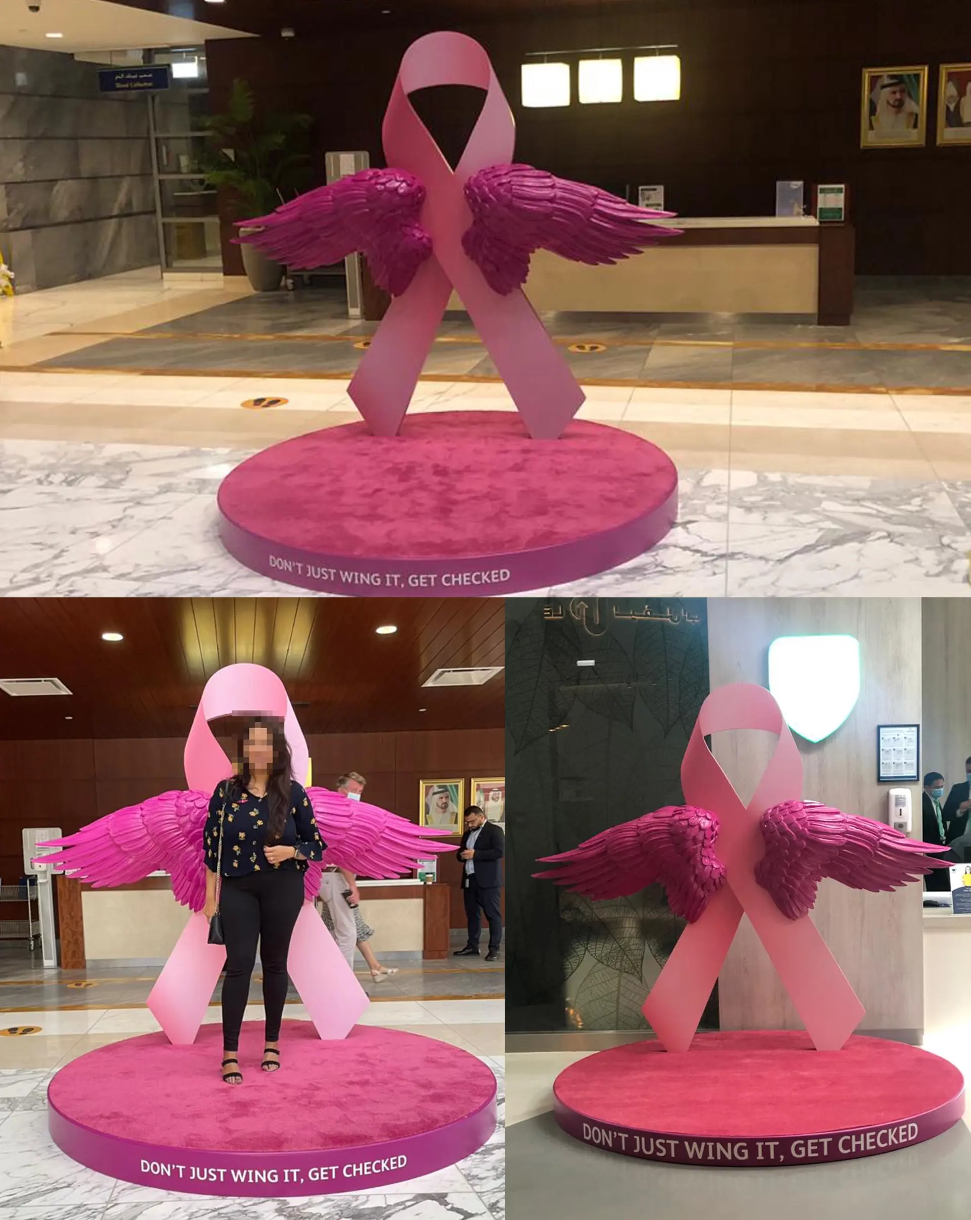 American Hospital Dubai – Breast Cancer Campaign
